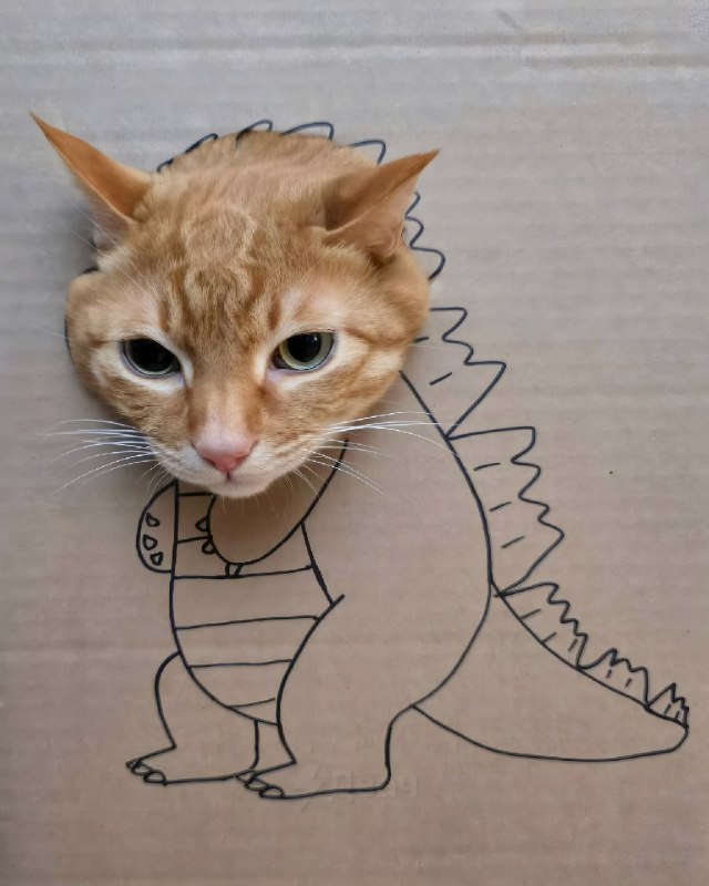 Внимание!
Котзилла.
Спасибо за внимание.