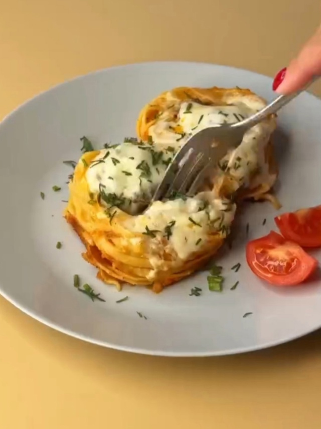 ФАРШИРОВАННЫЕ ГНЁЗДА ПОД СЫРОМ на сковороде - гениаль...