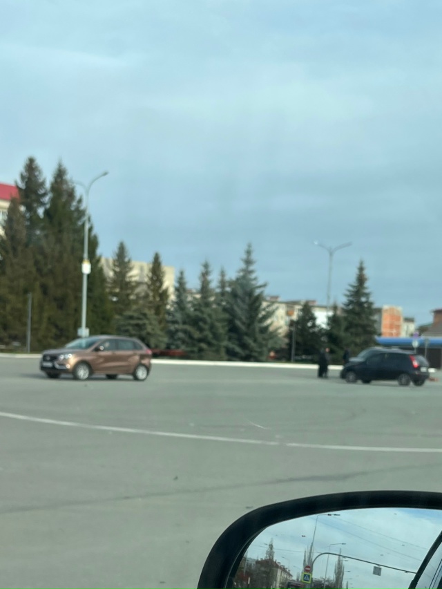 Дтп у администрации только что