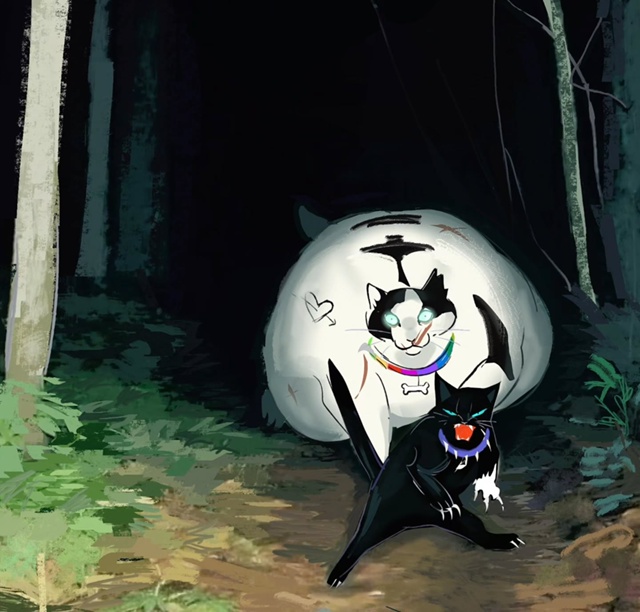 Бич и Костяк… ну что, ребята… ловите вайб??
© wingdiing
#KV_ZZ...