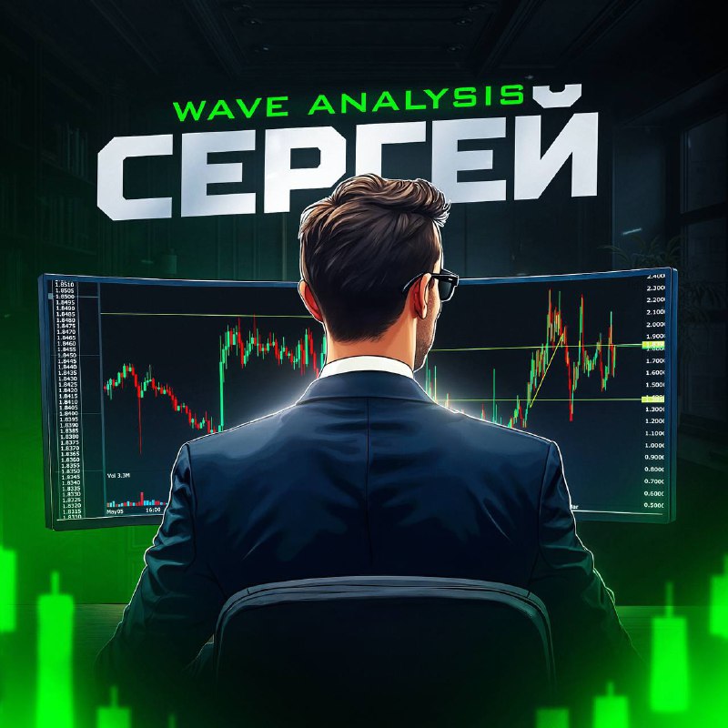 ✅Этот канал обязателен для тех кто хочет стать успешным на рынке:
"Сергей: Wave analisis" ведет сво