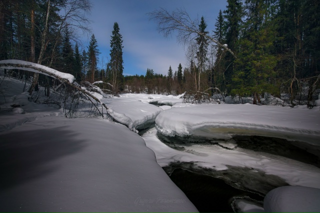 Зима, река Шовна, Кольский.
[id934841|Григорий Парамонов]