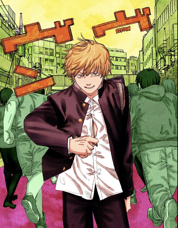 ⚡️Ровно 7 лет назад в свет вышла манга «Человек-бензопила»