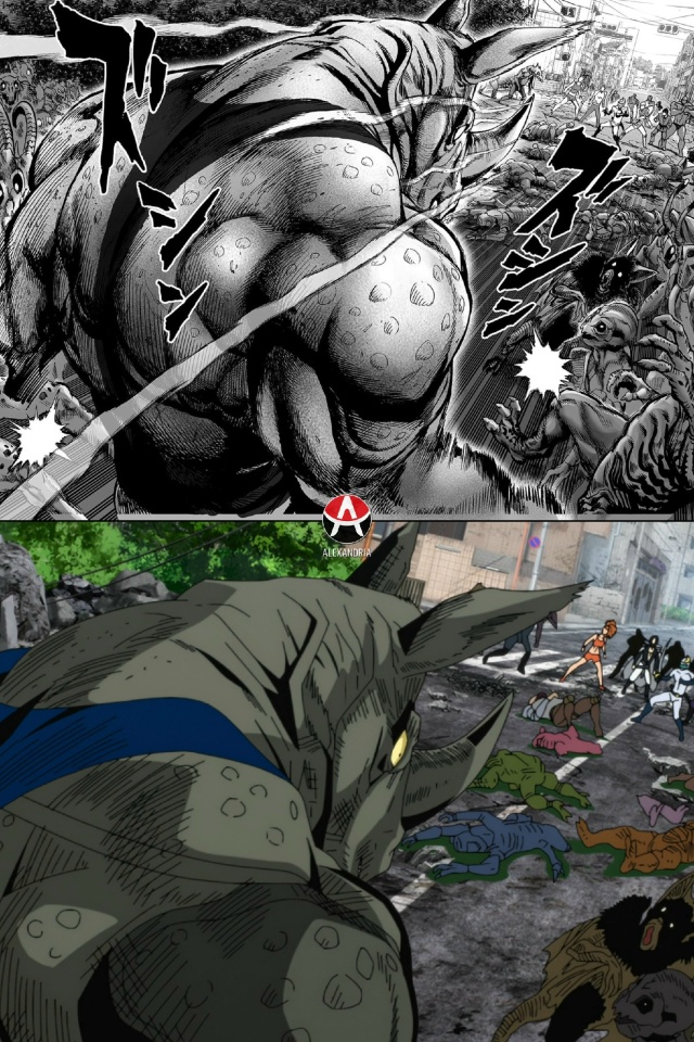 👊 Сравниваем [club50378987|«Ванпанчмен»]: манга х 7 серия 3 се...