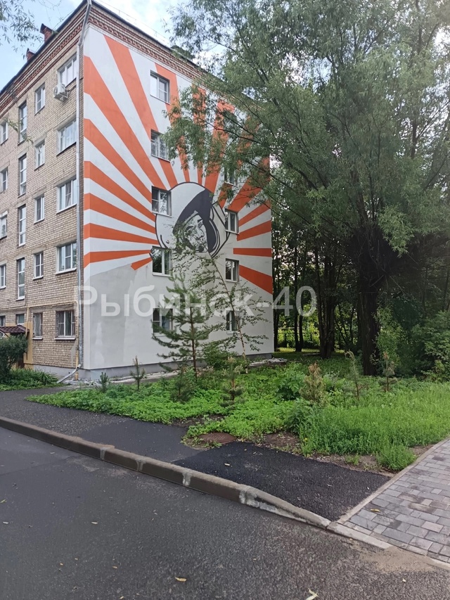 Новый мурал украсил улицу Гагарина.
📷 Рыбинск-40