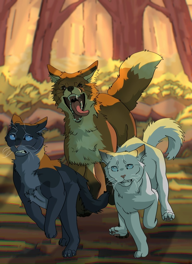 Fox chase
Я сейчас читаю «Пророчество Синей Звезды» и прос...