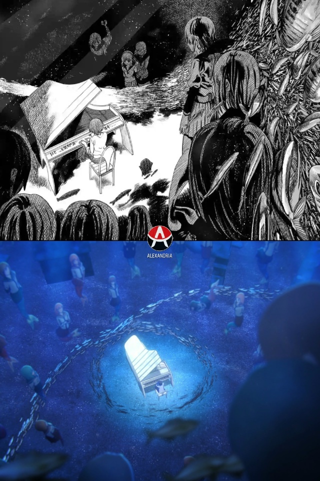 🔥 Сравниваем «Ван-шоты Фудзимото»: манга х 5 серия.
#с?...