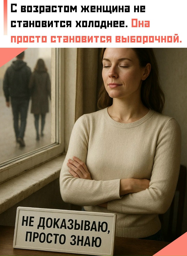 ☝ Больше не раскрывается перед каждым встречным, не те...