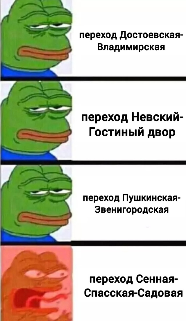 Коротко о переходах.