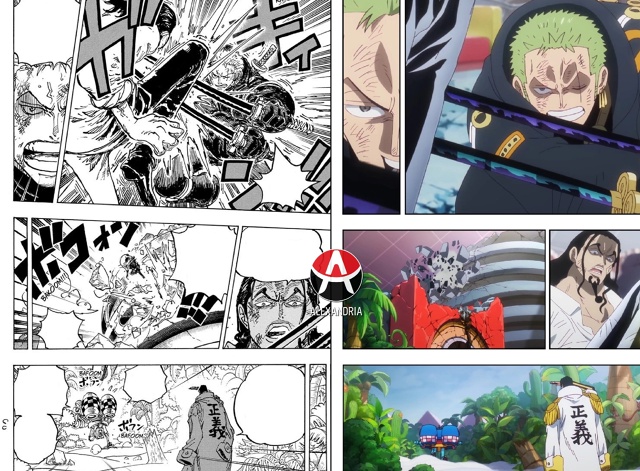 ☠ Сравниваем «Ван-Пис»: манга х 1123/1126 серии аниме.
#сра?...