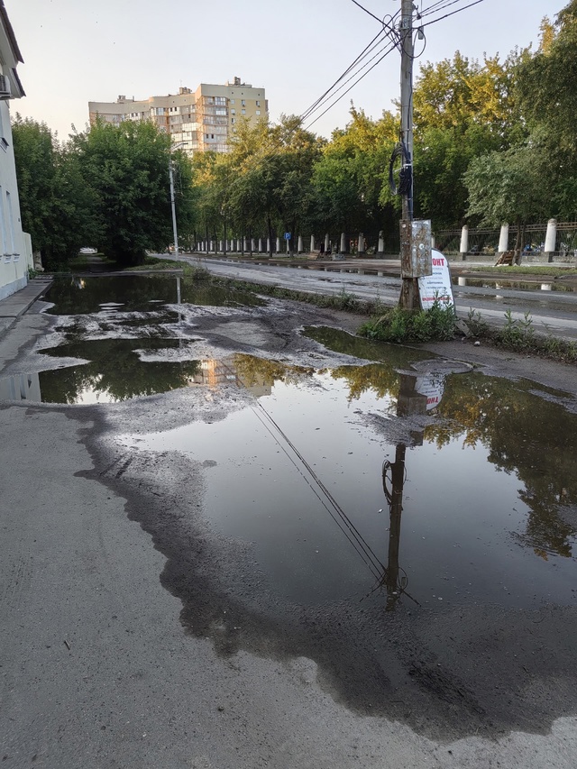 В Копейске после очередного дождя каждый раз такая сит...