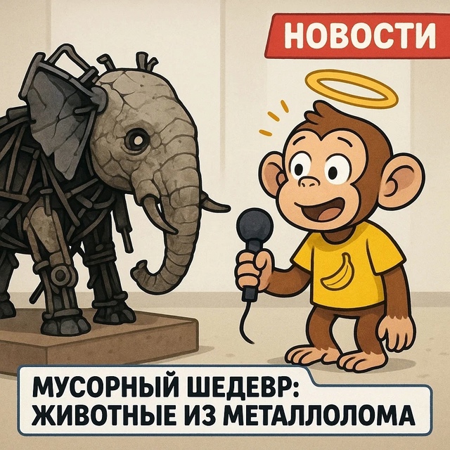 Безумные приколы
Этот художник нашёл свою музу... на св?...