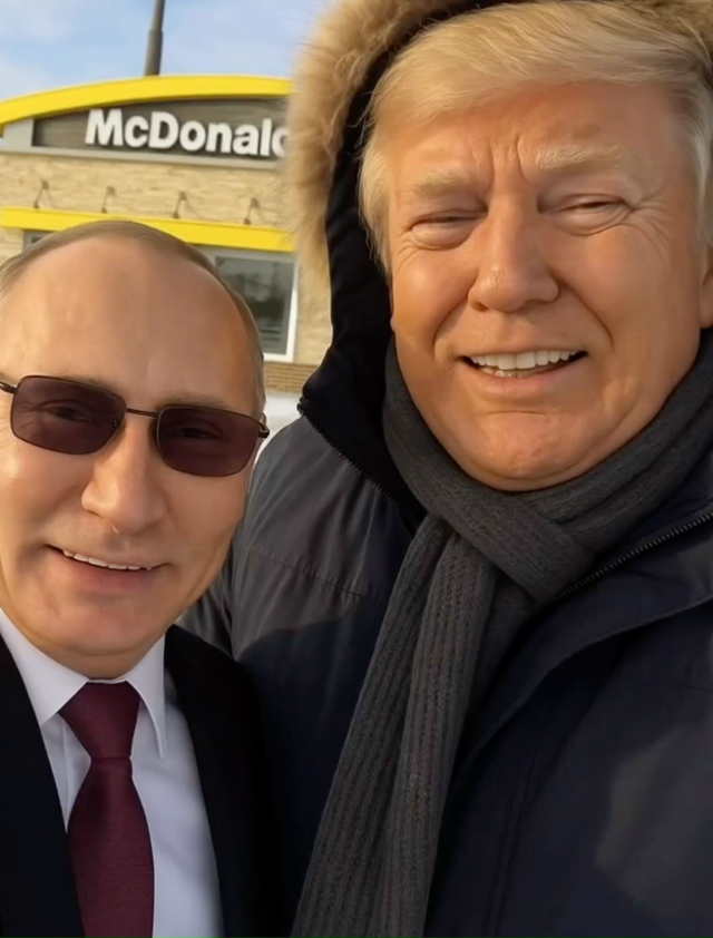 В сети появились новые фото со встречи Путина и Трампа,...