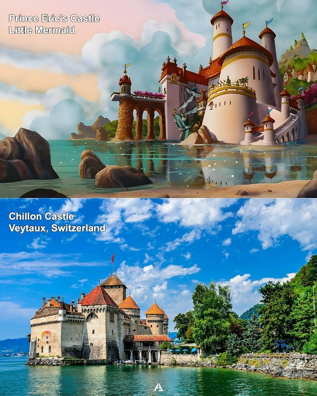 Знаете ли вы, что многие места из вселенной Disney существ...