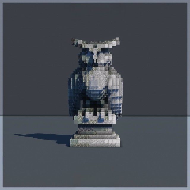 Атмосферные каменные статуи животных 🐾
Идеальное до?...