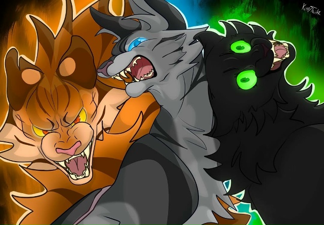 Львиносвет, Воробей и Остролистая
© kittytail4
#KV_ZZ_ART