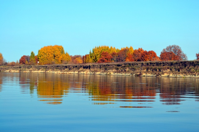 Золотая осень на Оке.