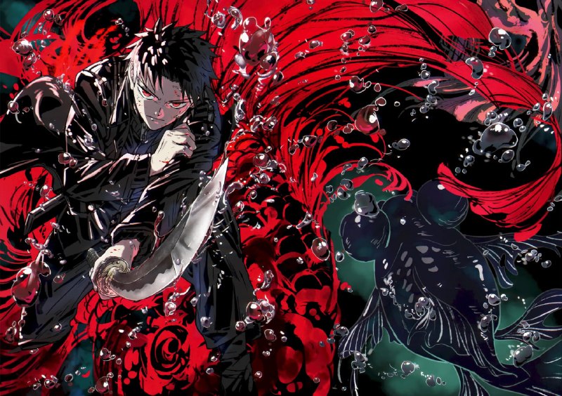 ⚡️Официально анонсировано аниме по манге «Кагурабачи»!
Тихиро Рокухира — сын легендарного кузнеца,