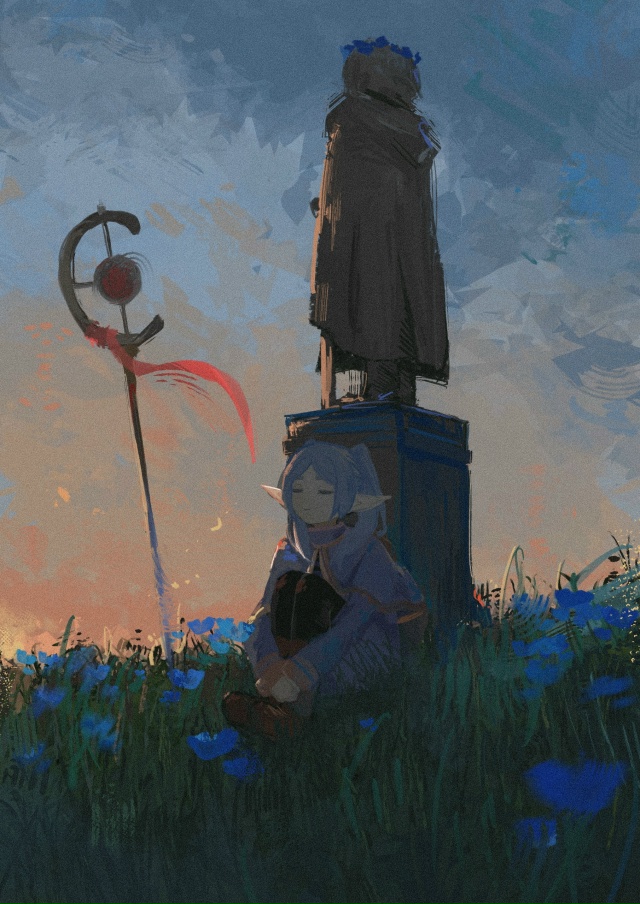 #Sousou_no_Frieren / Фрирен, провожающая в последний путь
В дол...