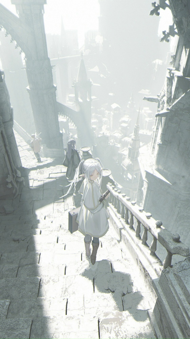 #Sousou_no_Frieren / Фрирен, провожающая в последний путь
White Worl...