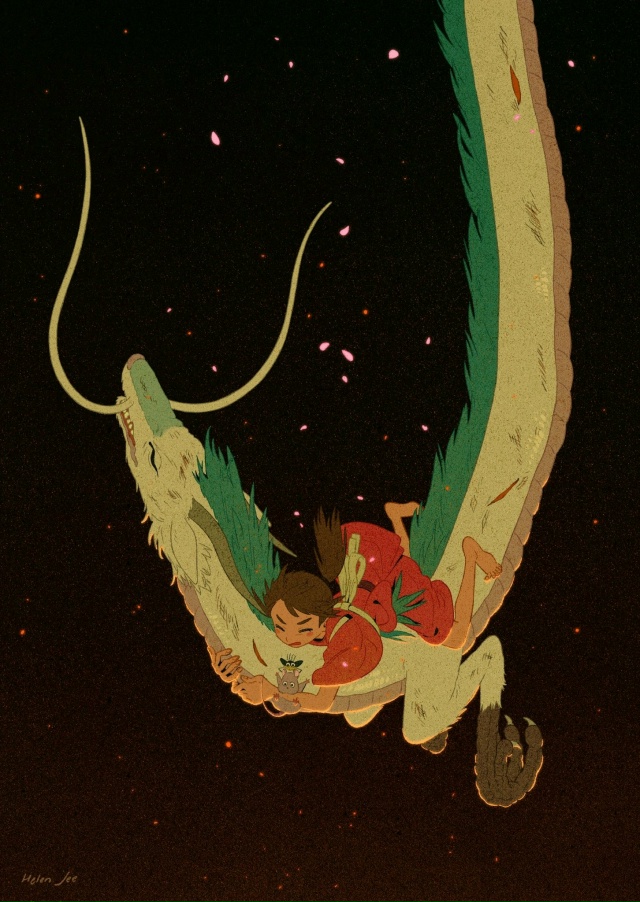 #Sen_to_Chihiro_no_kamikakushi / Унесённые призраками
«Мы ведь еще в...