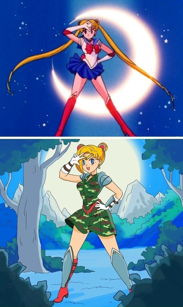 Как выглядели бы выросшие персонажи мультиков из наше?...