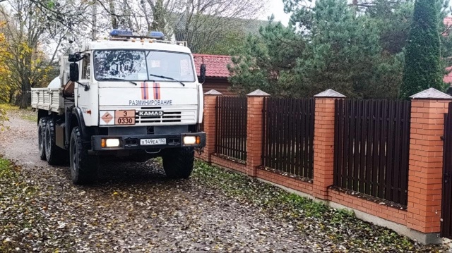 Мину под своим забором нашел житель деревни Новинки Во...