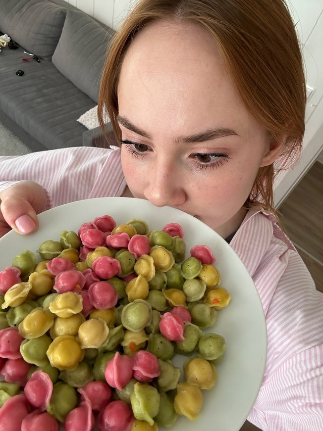 Очень прикольные пельмени ?