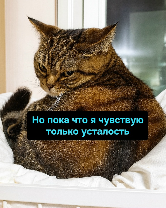 Красивой жизни нет, зато усталость как родная — никуда...