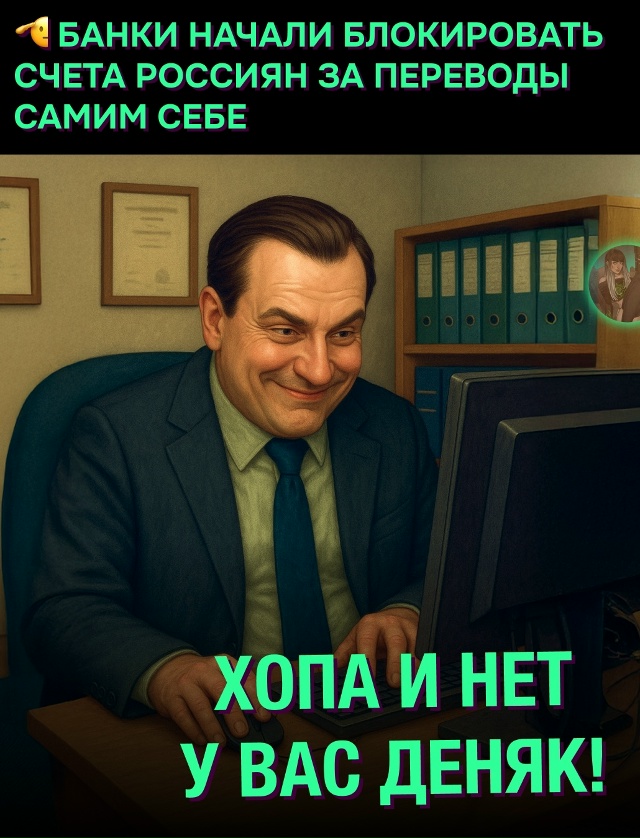 🧐 Банки начали блокировать счета россиян за переводы ...