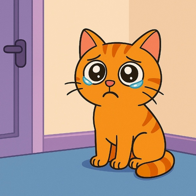 Коты умеют чувствовать, когда хозяин вот-вот вернётся ?...