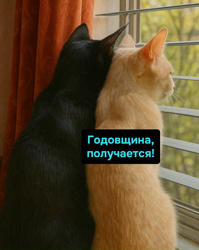Когда понимаешь, что лучший подарок на годовщину — сов...