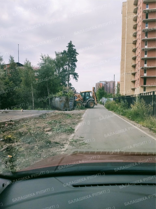 На Проектной улице в районе Балашихинского шоссе безж?...