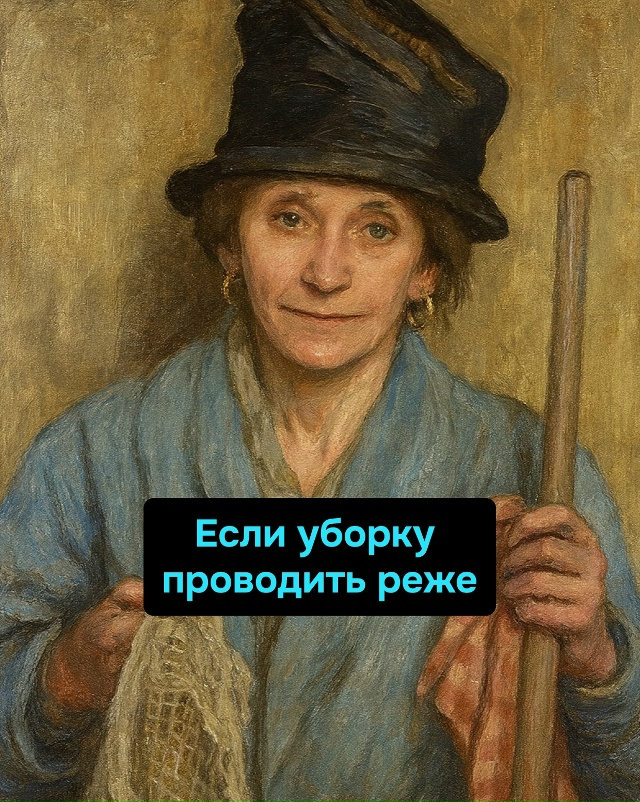 Уборка — это как сериал: чем реже смотришь, тем интерес...