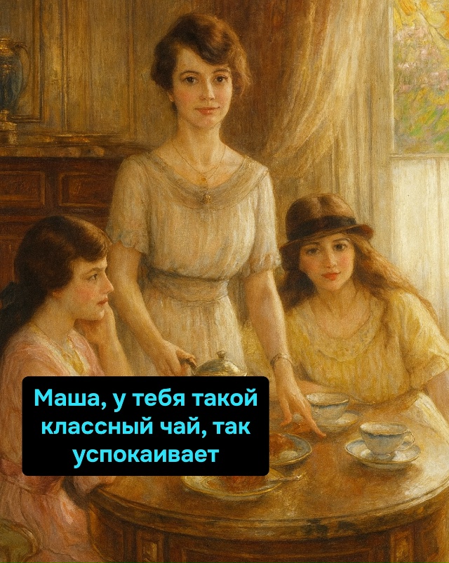 Когда чай получается настолько расслабляющим, что заб?...