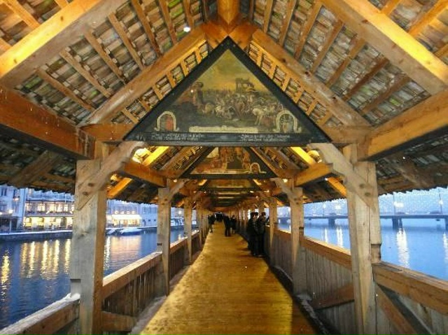 Швейцария 🇨🇭, Мост Капельбрюкке
Мост Капельбрюкке ??...