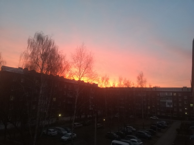 Доброе утро Можга.
Вчерашнее нояборское утро.