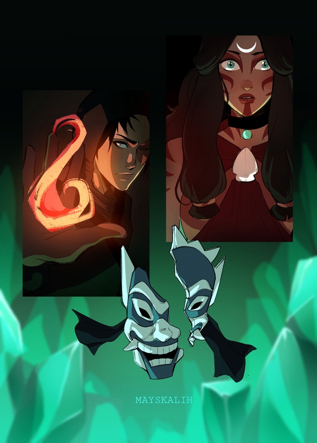 #Avatar / Аватар: Легенда об Аанге
#неканон_зато_красиво
A...