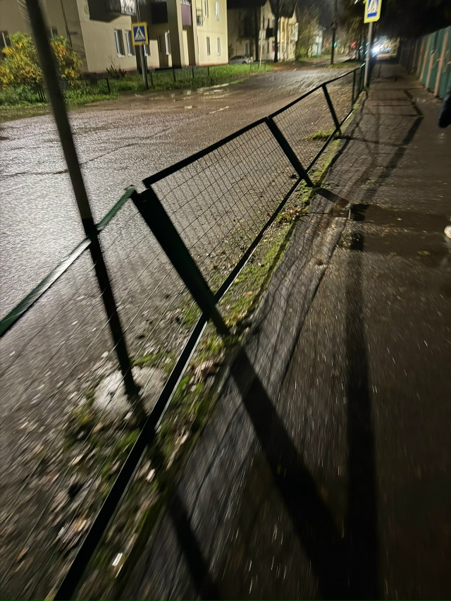 По поселку заборов понаставили, а обслуживать их кто б?...