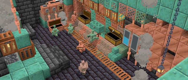 В Minecraft появится милый медный голем, который будет сорт...