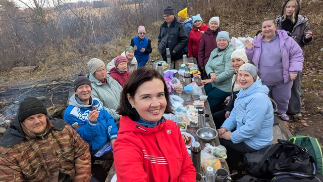 Прогулка с друзьями в районе Косой речки и реки Туры. Н?...