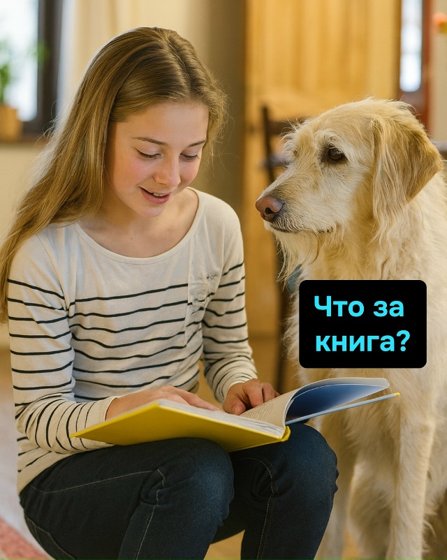 Когда питомец вдруг заподозрил, что он не просто “маль...