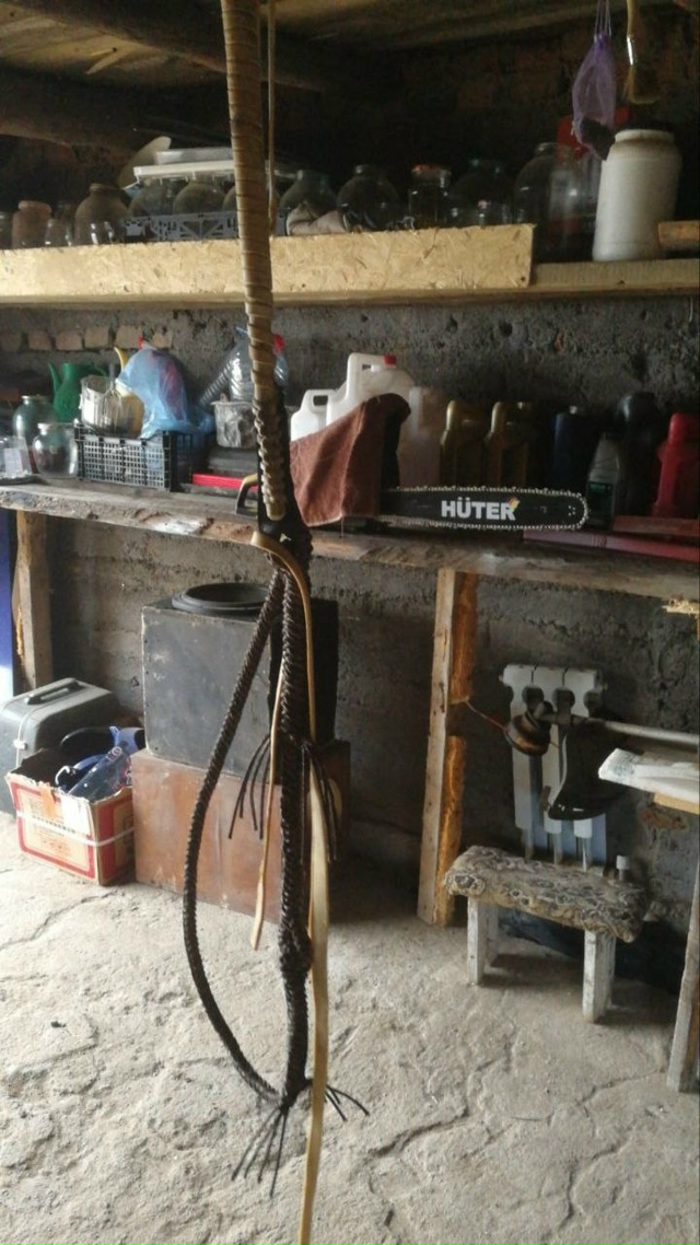 Анонимно.
Продам двухколенный кнут из ходового ремня
О...