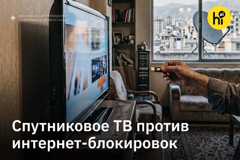 🌐 Как в Иране обходят интернет-цензуру с помощью спутникового ТВ
В 90-миллионном Иране уже 48 дней