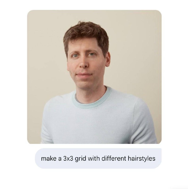 Подбираем новую прическу с Nano Banana Pro — новая модель оказалась хорошим стилистом.
Достаточно з