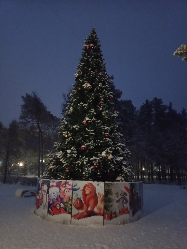 А,вот, и первая нарядная ёлочка в ноябре!