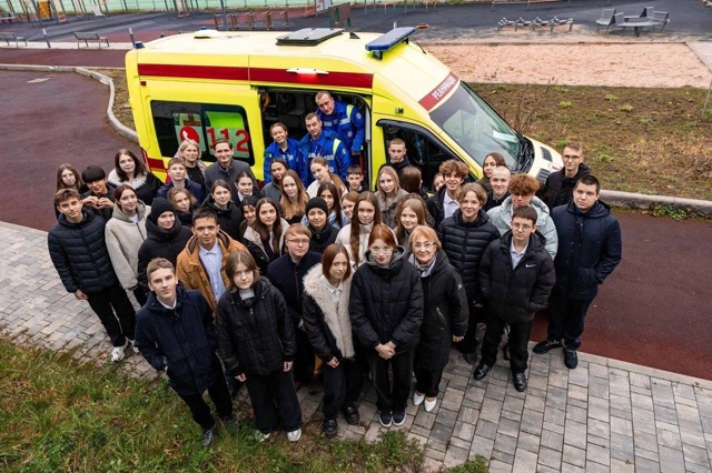 🚑 В школе №16 города Орехово-Зуево прошёл профориента?...