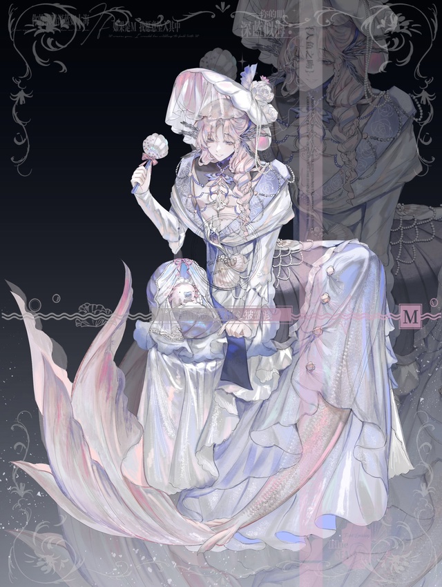 #Art_mermaid
Прекрасные создания подводного мира от Mei_Mezu