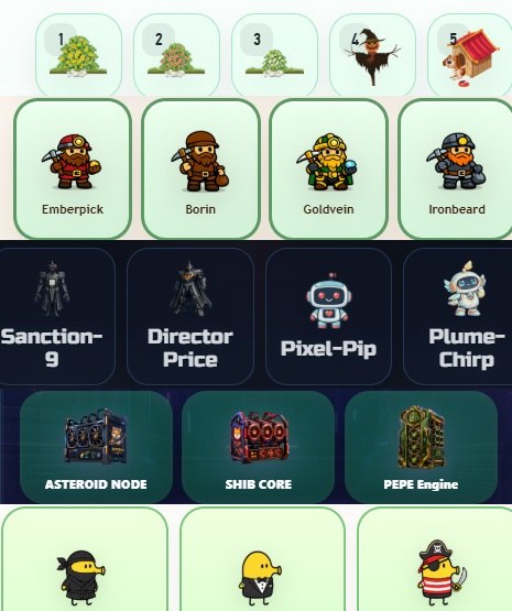 #Fomo_Fighters #Grow_Tea #Golden_Miner #Signal2193 #MEME_MINING #PandaFiT #Doodle_Jump
Комбо