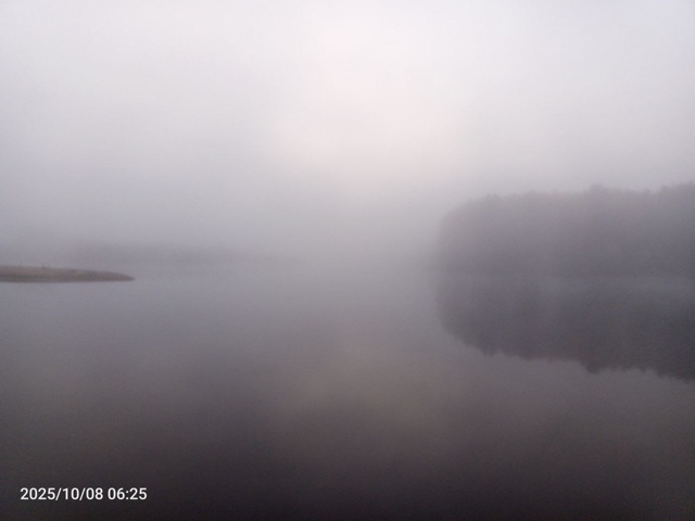 Ночная Асташиха.
Ночь. Туман. Фонарь. Деревня.
Одинока?...